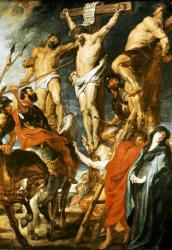 Peter Paul Rubens: Krisztus a latrok között (A lándzsás) (Királyi Múzeum Antwerpen) 
